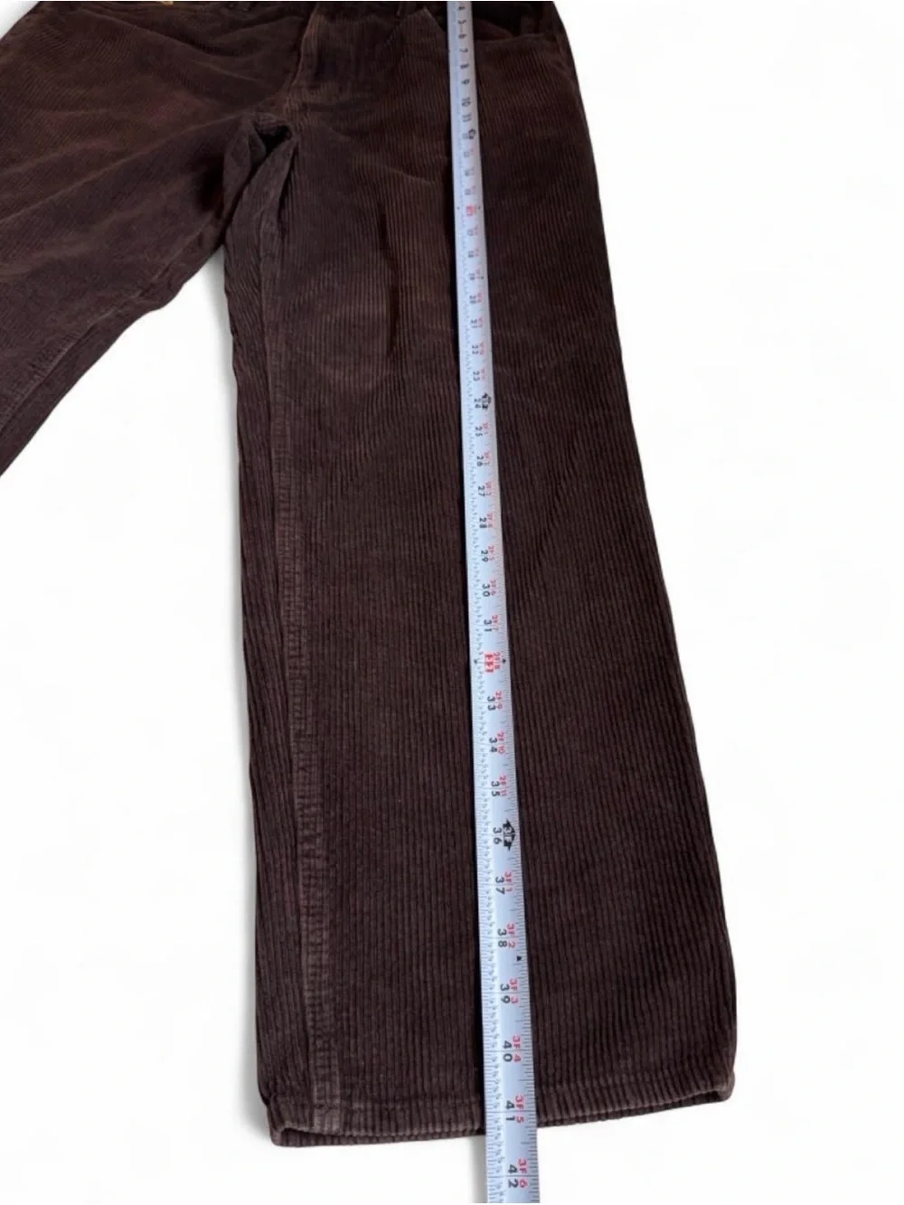 Empyre  relaxed Dark Brown Corduroy Trousers
